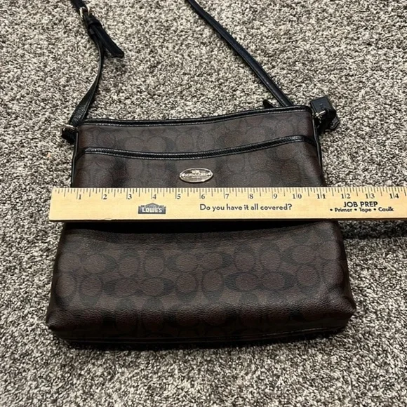 Coach Signature Crossbody Bag Black & Brown(F34938)